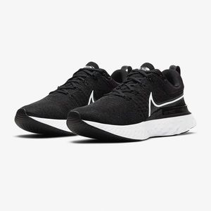 Nike React Infinity 2 Women's Road Running Shoes Black White Size 8.5